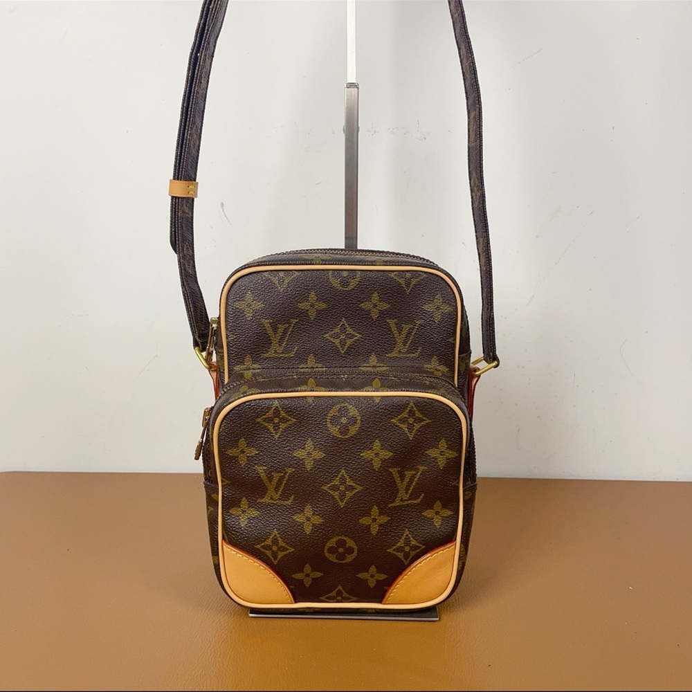 Louis Vuitton Amazone Leather Crossbody Bag